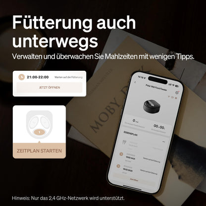 PETLIBRO Nassfutterautomat Katze - Kühlung & App-Steuerung