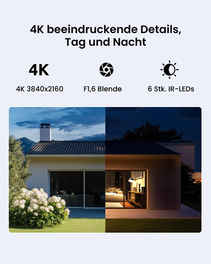 Reolink Lumus Pro 4K Wi-Fi 6 Dual-Band Überwachungskamera Aussen