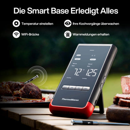 ThermoMaven P2 Fleischthermometer kabellos mit WiFi und 2 Sonden