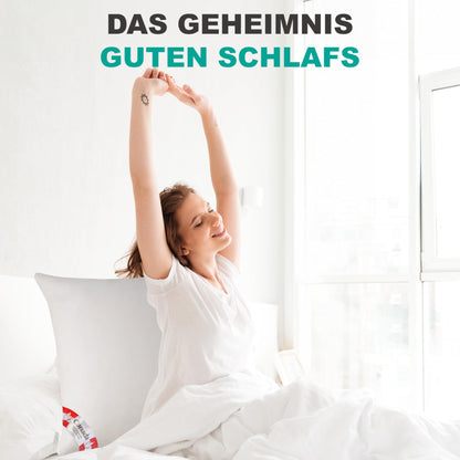 Canada Daunenkissen Plus – Medium 800g, canadische Daunen