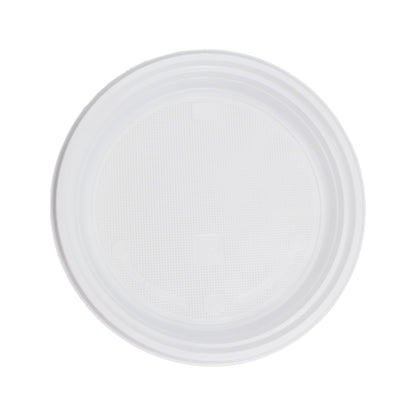 Commerline Plastikteller Mehrweg ungeteilt - Ø22cm 500 Stk.