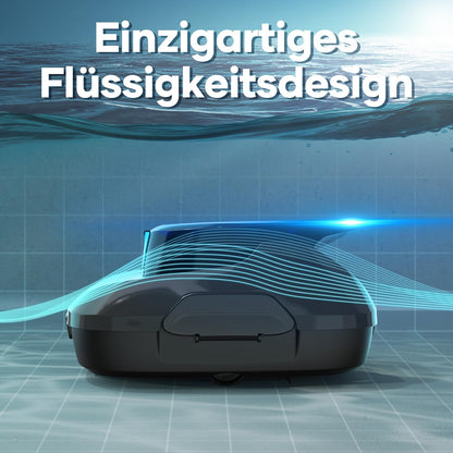 AIPER Poolroboter Kabellos – Akku Poolreiniger Flacher Boden