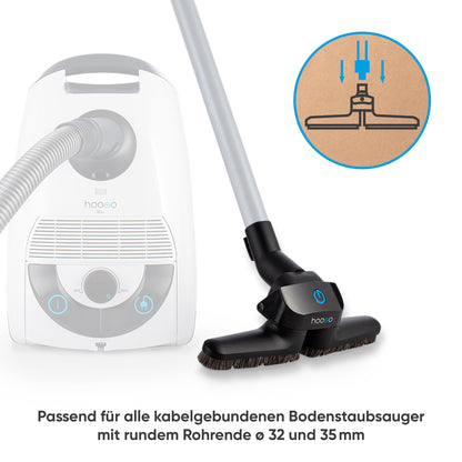 hoogo flipflop Universal Bodendüse - flex 35/32mm Adapter