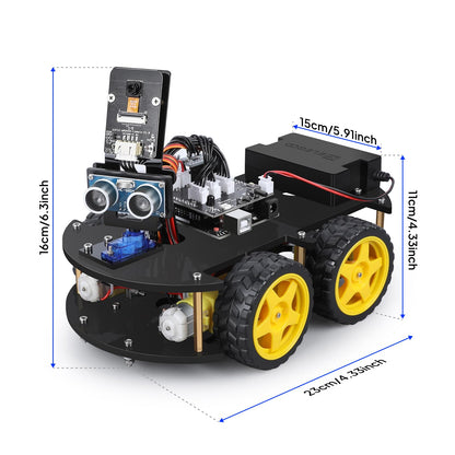 ELEGOO Smart Robot Car Kit V4.0 Arduino Roboter Baukasten mit Kamera