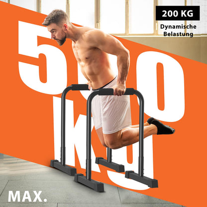 DH FitLife Dip Barren Calisthenics - Verstellbar 80-90 cm
