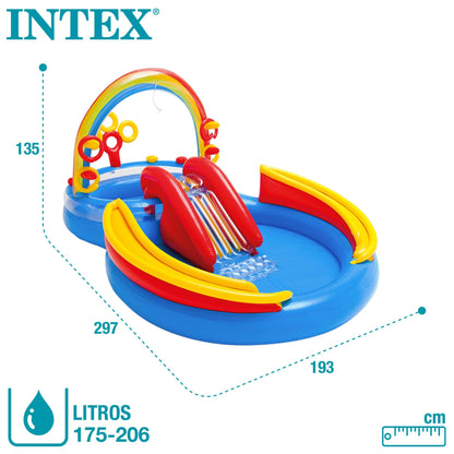 Intex Rainbow Ring Play Center Planschbecken 297 x 193 x 135 cm