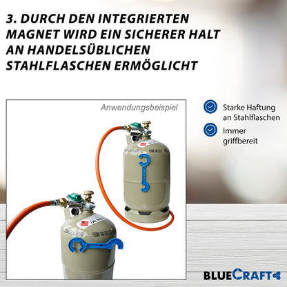 Bluecraft Gas-Hockerkocher 10,5 KW Profi mit Zündsicherung