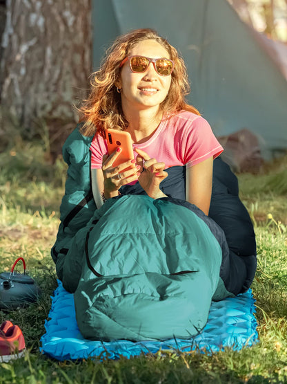 Bessport Mumienschlafsack Winter, ultraleicht mit kleinem Packmass