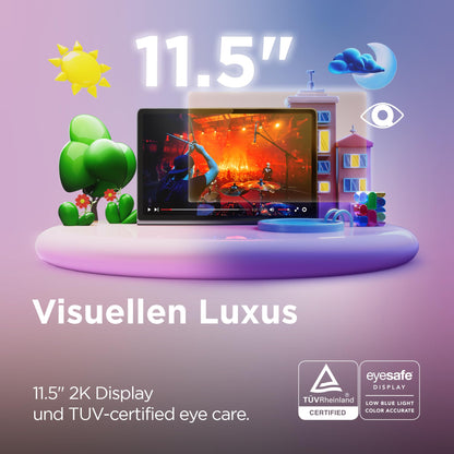 Lenovo Tab Plus Tablet 11.5'' 2K – 128GB Grau