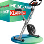Ultrasport F-Bike Klappbares Ergometer für Fitness – rosa. Kompaktes Heimtrainer für effektives Cardio-Training zu Hause.