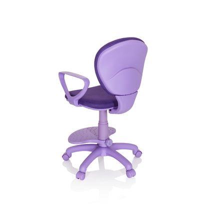 hjh OFFICE 671009 Kinderdrehstuhl Kid Colour Stoff Lila