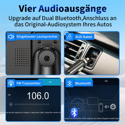 11.5 Zoll Kabelloses Carplay Android Auto 4K Touch Display