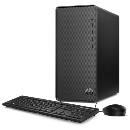 HP Desktop PC WatsonI 1C24 Intel i3-14100 512GB SSD Windows 11 Dark Black