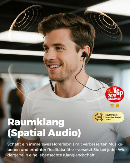 SoundPEATS Q40HD Bluetooth In-Ear-Kopfhörer mit LDAC und IP67