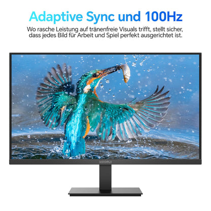 KOORUI E2711F 27 Zoll Monitor, FHD 1920x1080, 100Hz, HDMI, Eye Care