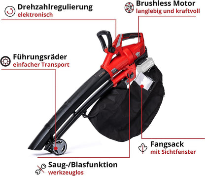 Einhell GE-CL 36 Li E-Solo Akku-Laubsauger/Bläser (ohne Akku)