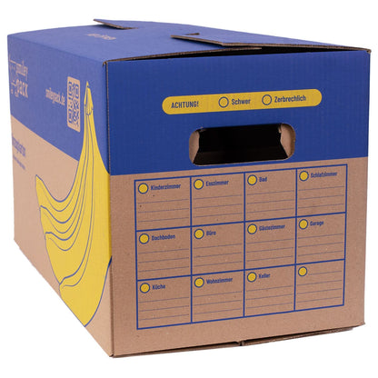 smiley pack Bananenkiste Umzugskartons zweiwellig – 30 Stück
