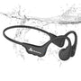 ANSTEN Knochenschall-Kopfhörer IPX8 wasserdicht, MP3-Player, schwarz – Bügelkopfhörer für Schwimmen und Sport