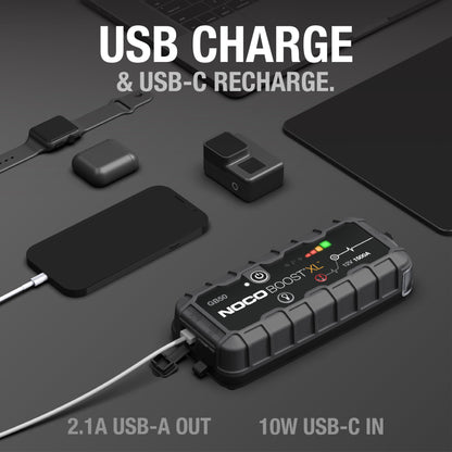 NOCO Boost GB50 Tragbare Starthilfe Powerbank – 1500A
