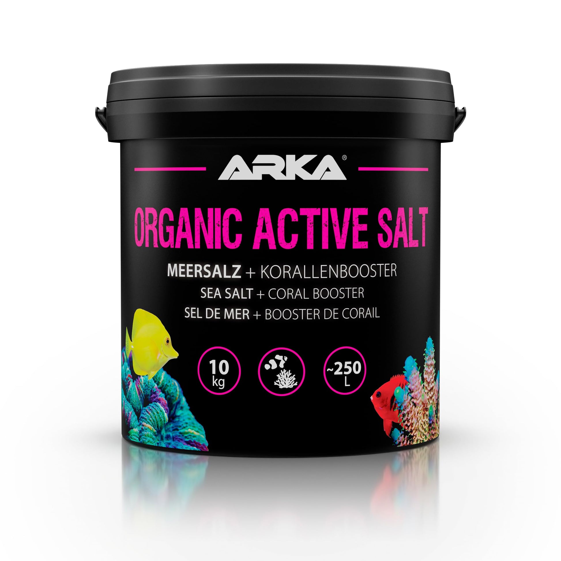 ARKA Organic Active Salt Meersalz 10 kg für Riffaquarien, vollsynthetisch, phosphat- und nitratfrei