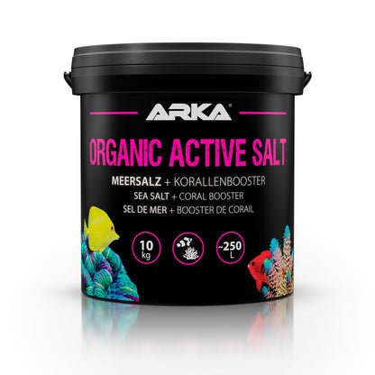ARKA Organic Active Salt Meersalz 10 kg für Riffaquarien, vollsynthetisch, phosphat- und nitratfrei