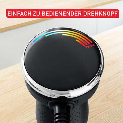 Tefal Quickchef+ Stabmixer und Zerkleinerer - Schwarz HB672830