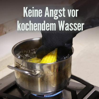 RAPICCA Grillhandschuhe hitzebeständig bis 500 °C, Neopren, XL