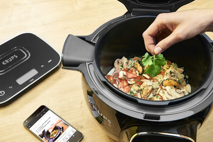 Krups Cook4Me+ Grameez CZ8568 Multikocher - Schwarz/Grau