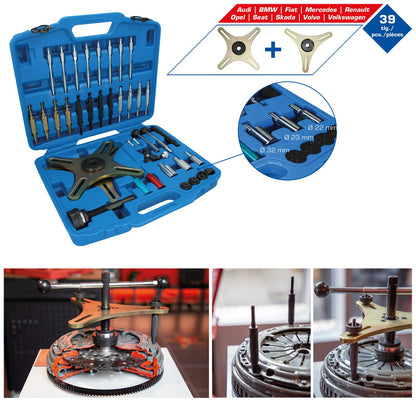 BRILLIANT TOOLS BT641150 SAC-Kupplungs-Werkzeug-Satz 39-tlg