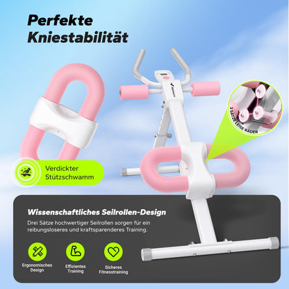 MERACH Bauchtrainer für Zuhause – Multifunktional mit LCD-Monitor