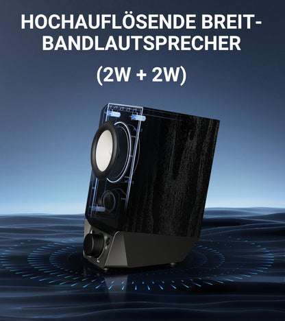 Edifier R19BT 2.0 Bluetooth PC Lautsprecher – Schwarz