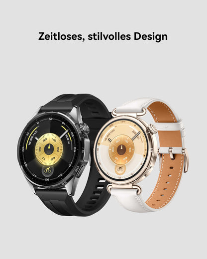 HUAWEI Watch GT 6 Smartwatch 41 mm Gold mit GPS und AMOLED-Display