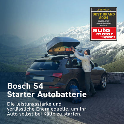 Bosch S4 010 Autobatterie 80 Ah 740 A – Ohne Start-Stopp