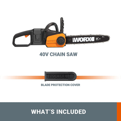 WORX WG384E.9 Akku-Kettensäge - 40V bürstenlos ohne Akku