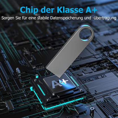 ABLAZE USB Stick 8GB Mini Speicherstick Metall wasserdicht 10 Stück