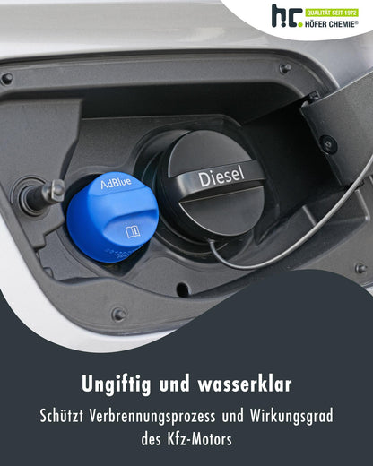Höfer Chemie AdBlue Harnstofflösung Diesel – 6x10L inkl. Ausgiesser