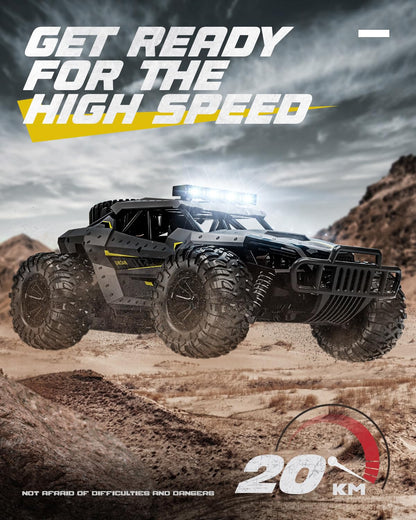 Tecnock RC Monstertruck 1:16, ferngesteuertes Offroad-Auto mit LED