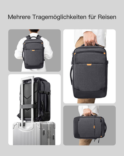 Inateck Ryanair Handgepäck 40x20x25 Laptop Rucksack 14 Zoll