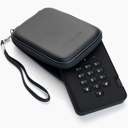 iStorage diskAshur2 HDD 3TB Schwarz – Sichere Festplatte