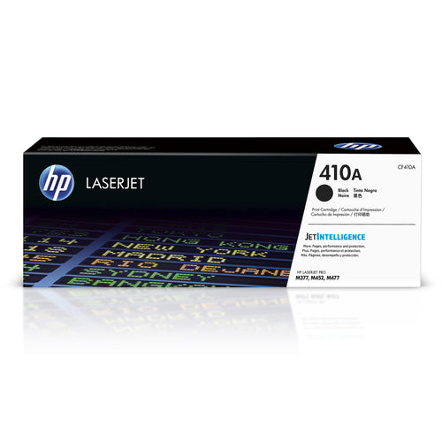 HP 410A Original Toner Schwarz - für LaserJet Pro (CF410A): Schwarze Tonerkartusche für präzise Ausdrucke in LaserJet Pro Druckern.