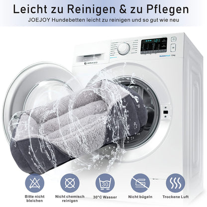 JOEJOY Hundebett XXL - Grosse Hunde, waschbar, Anti-Stress