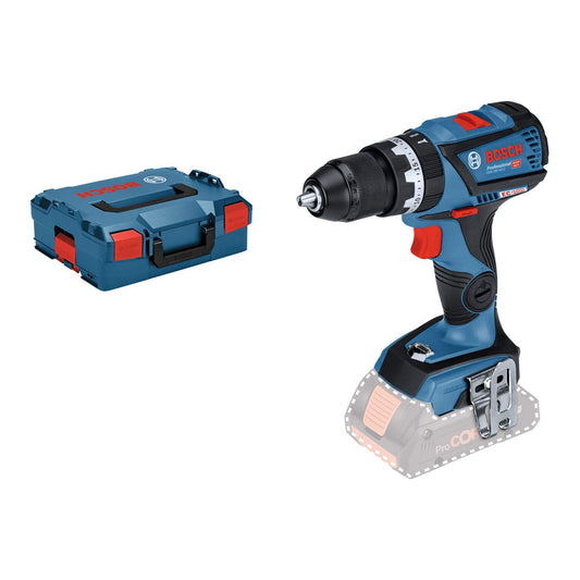 Bosch Professional GSB 18V-60 C Akku Schlagbohrschrauber 06019G2103. Blauer Akku-Schlagbohrschrauber. Bohrt und schraubt in Holz, Metall und Stein.