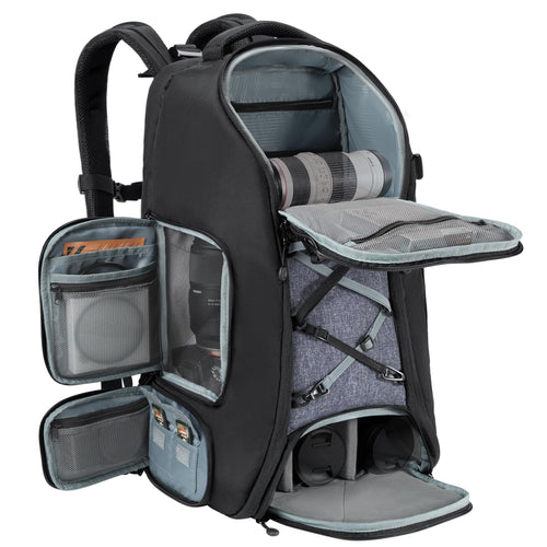 K&F CONCEPT Kamerarucksack 30L Wasserdicht für DSLR & Laptop