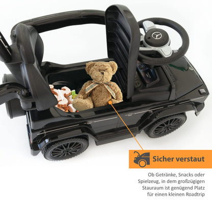 LEMODO Mercedes Rutschauto mit Schiebstange & Sicherheitsbügel
