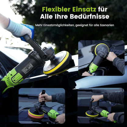 ETOOLAB Upgrade Auto Poliermaschine 2025 Verbessert 1300W Set