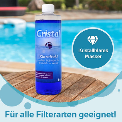Cristal Klareffekt Trübungsentferner – Alle Filterarten