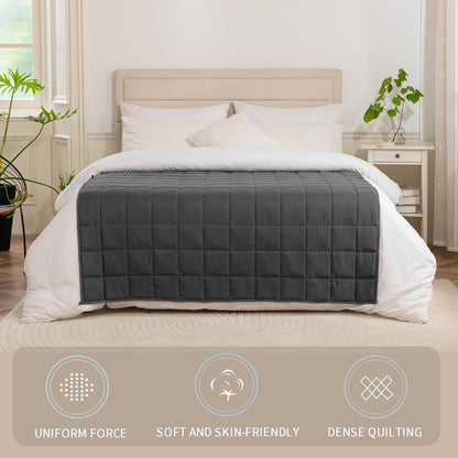 Good Nite Gewichtsdecke Weighted Blanket 6 kg Grau 150 x 200 cm