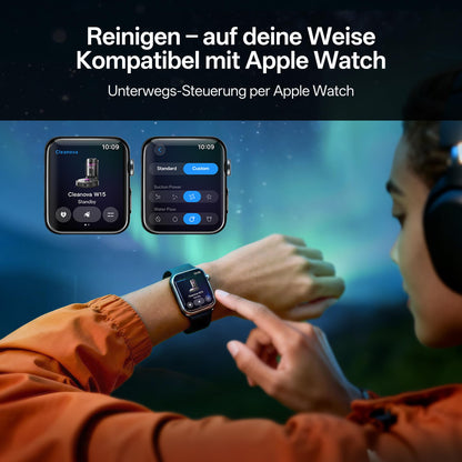 Vexilar W15 Saugroboter mit Wischfunktion, beutellose Absaugstation