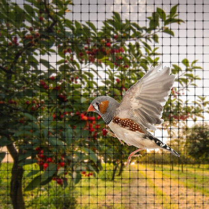 Ohuhu Vogelschutznetz 2 x 20 m, reissfestes Gartennetz, Masche 15 mm