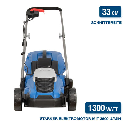 HYUNDAI LM3301E Elektro-Rasenmäher - 33cm Mulchfunktion